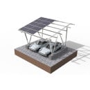 High Flexibility Carport Mounting System_W Type